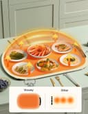 Thumbnail 3 de Warming Mat for Food 7-Setting Electric Tray 🍽️