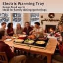 Thumbnail 1 de Warming Mat for Food XXL 32x18 Temperature Control 🍽️