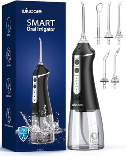 Water Dental Flosser Portable Oral Irrigator 300ML 🚿