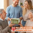 Thumbnail 6 de Weighted Heating Pad 9-Heat Options, Grey 🔥