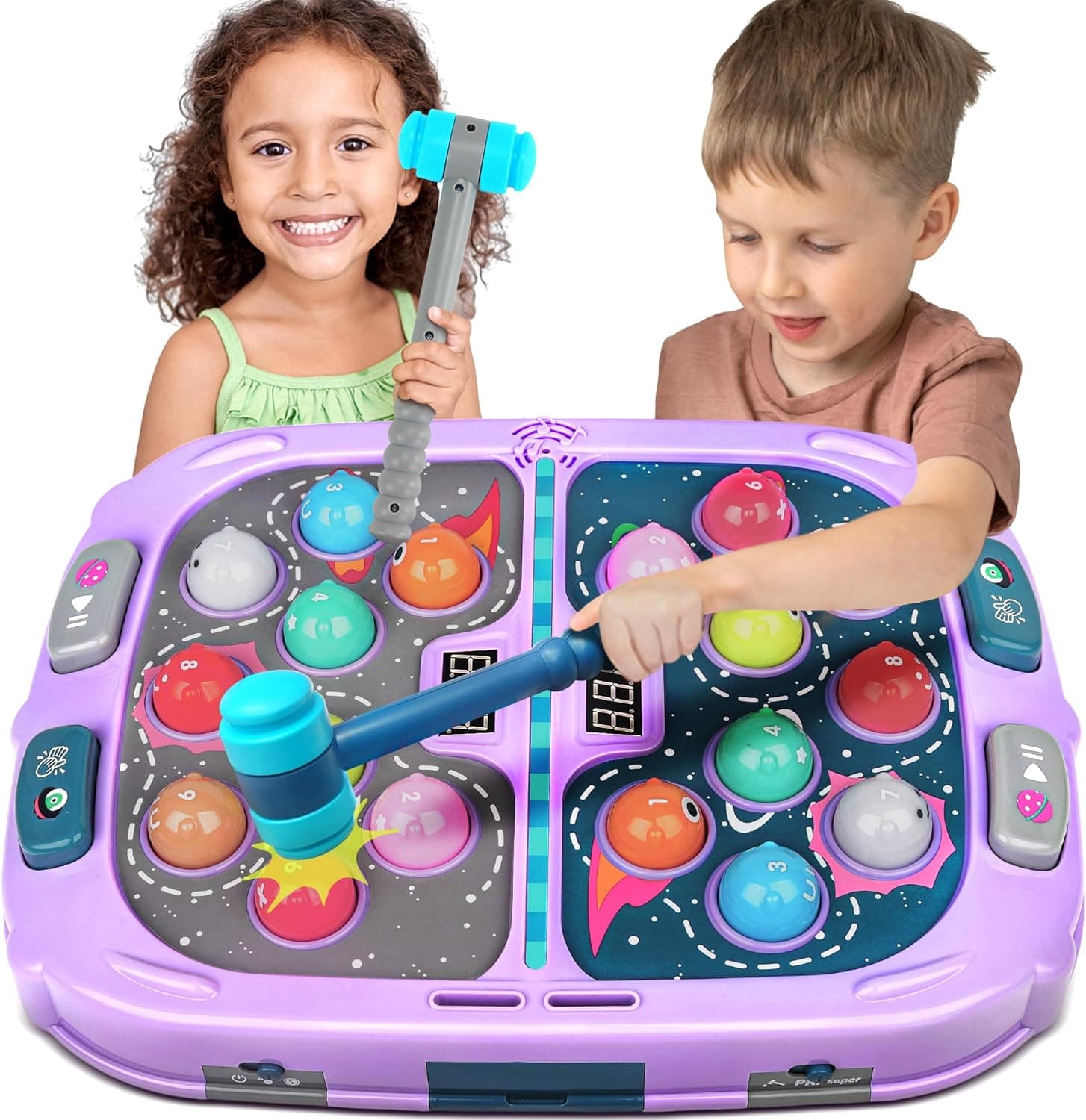 Whack Game Mole 11×15in Whack Toy with 54 Levels 🧸