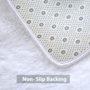 Thumbnail 6 de White Shag Area Rug 5x8 for Living Room 🏠