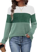 Thumbnail 3 de WIHOLL Color Block Sweater for Women 🧥