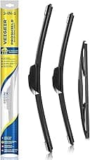 3 Pack Windshield Wiper Blades 26"/22"/16" 🚗