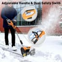 Thumbnail 4 de Wireless 12-inch snow shovel with directional plate 📱