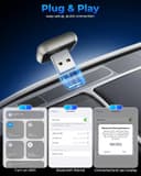 Thumbnail 2 de Wireless CarPlay Adapter Mini T-Shaped for iPhone 🚗