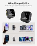 Thumbnail 7 de Wireless Lavalier Microphone 80h Battery Life 🎤