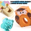 Thumbnail 5 de Wooden Alphabet Animal Peg Puzzles 52-piece 🧩