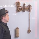 Thumbnail 5 de WOODEN.CITY Steampunk Gearworks 288-piece Mechanical Clock Kit 🧩