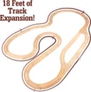 Thumbnail 3 de Wooden Train Track 52-Piece Set 18ft expansion 🚂