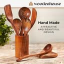 Thumbnail 4 de Wooden Utensil Set 8 Pcs teak kitchen utensils 🍽️