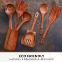 Thumbnail 6 de Wooden Utensil Set 8 Pcs teak kitchen utensils 🍽️
