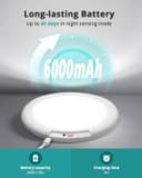 Thumbnail 3 de wowatt 4Pcs Ceiling Motion Sensor Lights 7.48in 📷