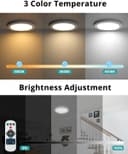Thumbnail 5 de wowatt 4Pcs Ceiling Motion Sensor Lights 7.48in 📷