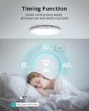 Thumbnail 6 de wowatt 4Pcs Ceiling Motion Sensor Lights 7.48in 📷