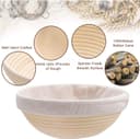 Thumbnail 2 de Wwyybfk Banneton Bread Proofing Basket 9.8" 🥖