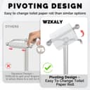 Thumbnail 2 de WZKALY Toilet Paper Holder Stand 1-roll 🧻