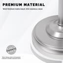 Thumbnail 6 de WZKALY Toilet Paper Holder Stand 1-roll 🧻