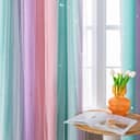 Thumbnail 1 de XiDi Rainbow Bedroom Curtains 42-inch 🌈🪟