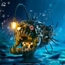 Thumbnail 1 de XITALAXU Mechanical Fish Building Set 1038PCS 🧩