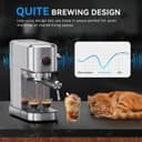 Thumbnail 2 de XIXUBX 20Bar Espresso Machine 42oz Water Tank ☕