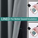 Thumbnail 3 de Yakamok 100% Blackout Curtains 84" Long, 52" Panels 🪟