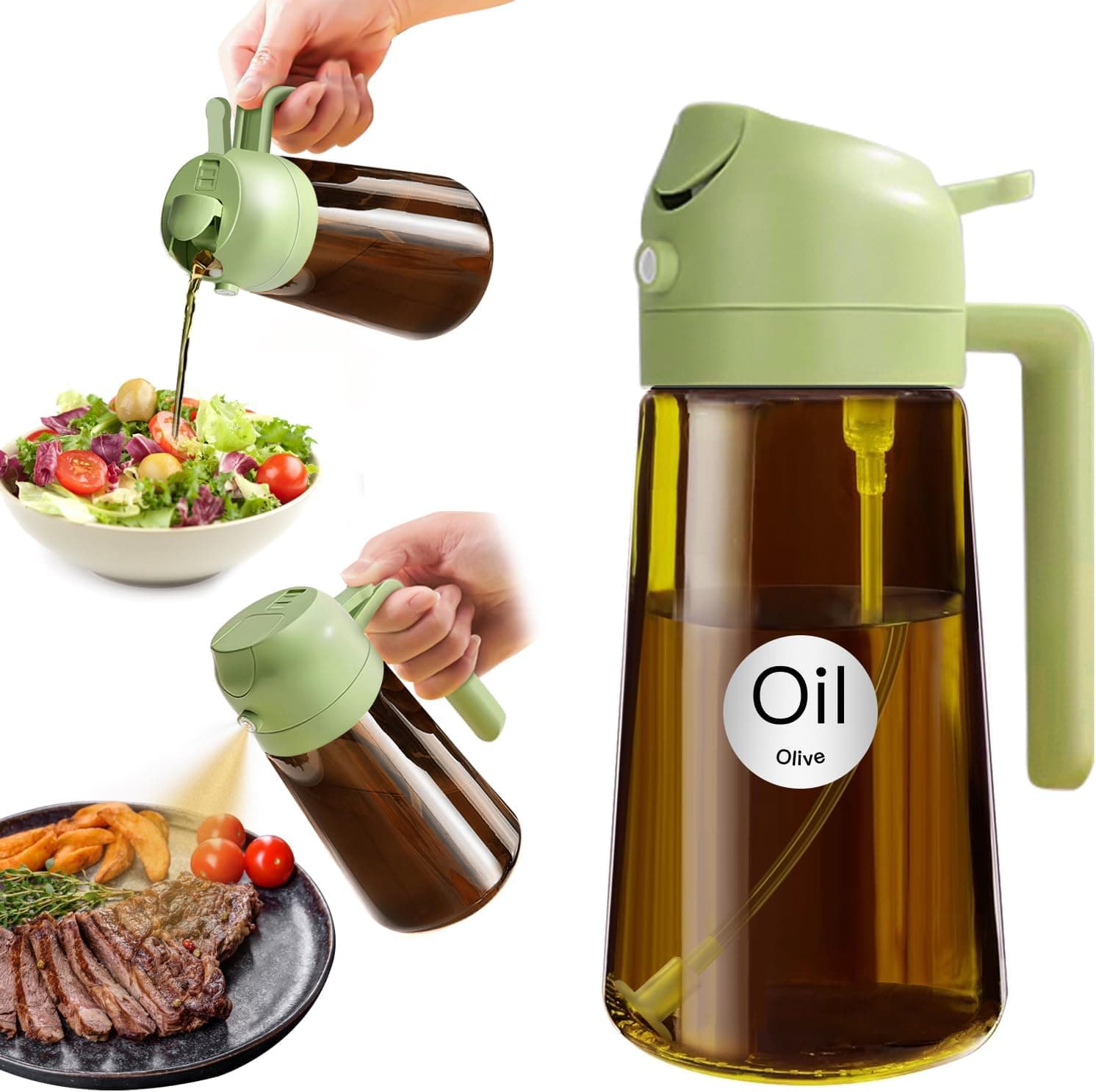 YARRAMATE 16oz Olive Oil Sprayer Bottle 🍶