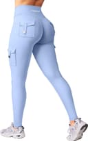 Thumbnail 1 de YEOREO CoreFlex Cargo Leggings for Training with Hidden Ruched Enhancing Glutes 👖