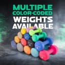 Thumbnail 3 de Yes4All Neoprene Dumbbell Set 2 lb 🎽