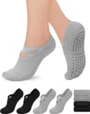 Thumbnail 1 de YeuG Pilates Socks 4 Pairs non-slip grip 🧦