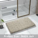 Thumbnail 4 de Yimobra 24x17 Bath Mat plush microfiber bathroom rug 🛁