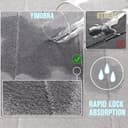 Thumbnail 4 de Yimobra Memory Foam Bath Mat, 24x17 ⚙️