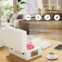 Thumbnail 1 de Yintiny Rechargeable Leather CD Player with Bluetooth transmitter 📻