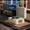 Thumbnail 2 de Yintiny Rechargeable Leather CD Player with Bluetooth transmitter 📻