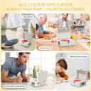 Thumbnail 5 de Yintiny Rechargeable Leather CD Player with Bluetooth transmitter 📻