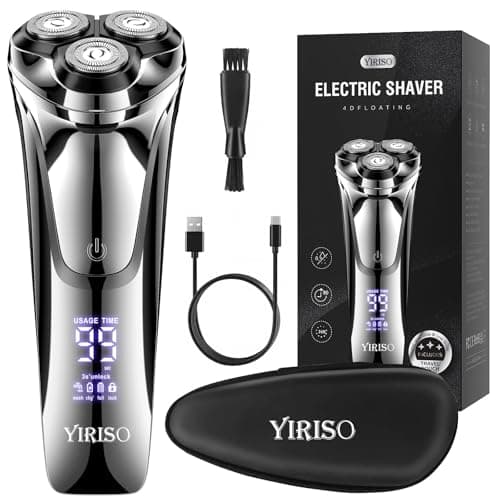YIRISO Electric Razor 90Min cordless shaver 🪒