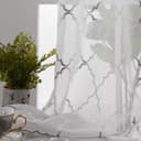 Thumbnail 4 de YJ YANJUN Sheer Moroccan Print Curtains 108" 🪟