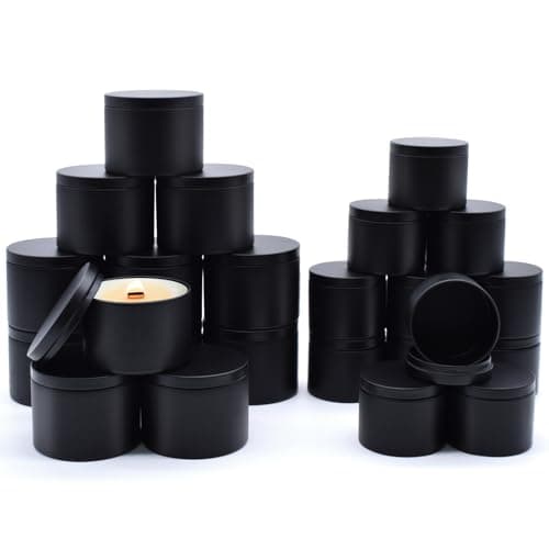 YJHSS 24-Pack Candle Jars 8oz + 4oz set 🕯️