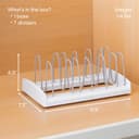 Thumbnail 3 de YouCopia StoreMore Adjustable Pot Lid Organizer 1 🥘