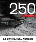 Thumbnail 1 de Young 250LBS Swing Away Hitch 250 lb capacity 🚗