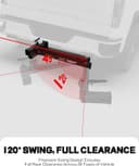 Thumbnail 3 de Young 250LBS Swing Away Hitch 250 lb capacity 🚗