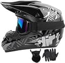 Thumbnail principal de Youth Dirt Bike Helmet DOT Approved Kids Motocross Helmet 🚴♂️