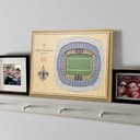 Thumbnail 1 de YouTheFan 5-Layer NFL Stadium Wall Art 🖼️