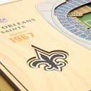 Thumbnail 3 de YouTheFan 5-Layer NFL Stadium Wall Art 🖼️