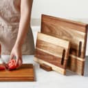 Thumbnail 2 de YUSOTAN 3-Piece Acacia Wood Cutting Boards 🍽️
