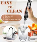 Thumbnail 2 de YUSWKO Milk Frother 3-Speed Handheld 🎧