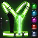 Thumbnail principal de Zacro LED Reflective Running Vest with 5 Lights 🏃♂️