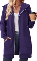 Thumbnail 2 de Zeagoo Women's Zip Up Tunic Hoodie 2024 🧥