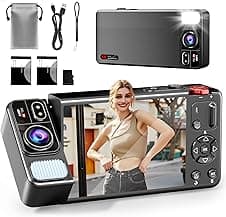 ZEOUPT Digital Camera 4K 64MP, 18X Zoom 📷