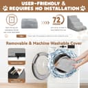 Thumbnail 5 de Zerbuger Dog Ramp and 4-Step Stair 16" 📦